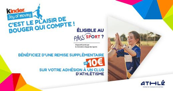 60€ de réduction, une adhésion à petit prix !