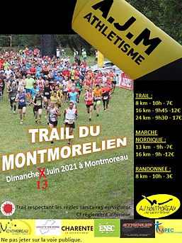Le Trail du Montmorélien va sonner le retour partiel à la vie d'avant !