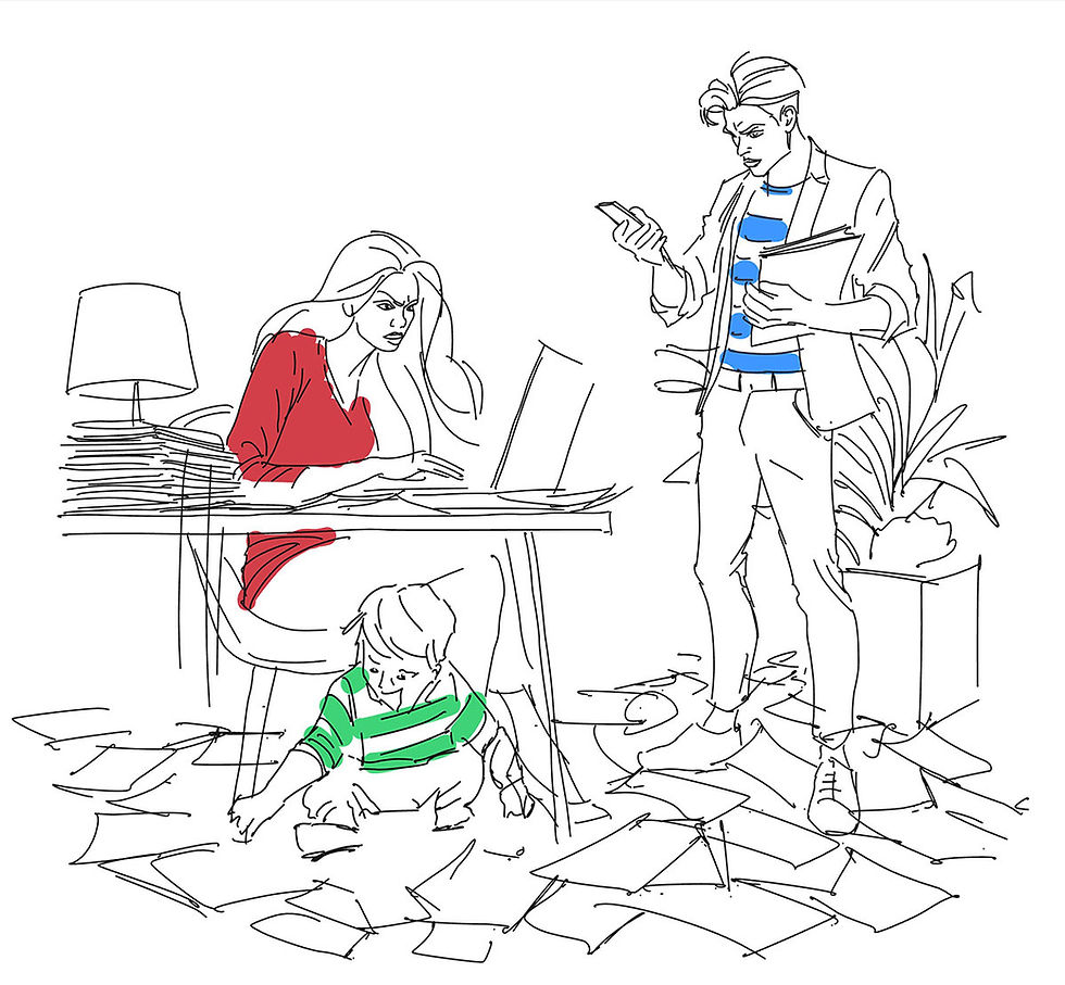 The daily reality for millions of families