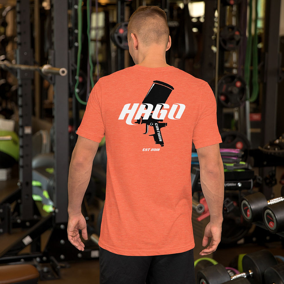 Thumbnail: Spray Gun Short-Sleeve Unisex T-Shirt