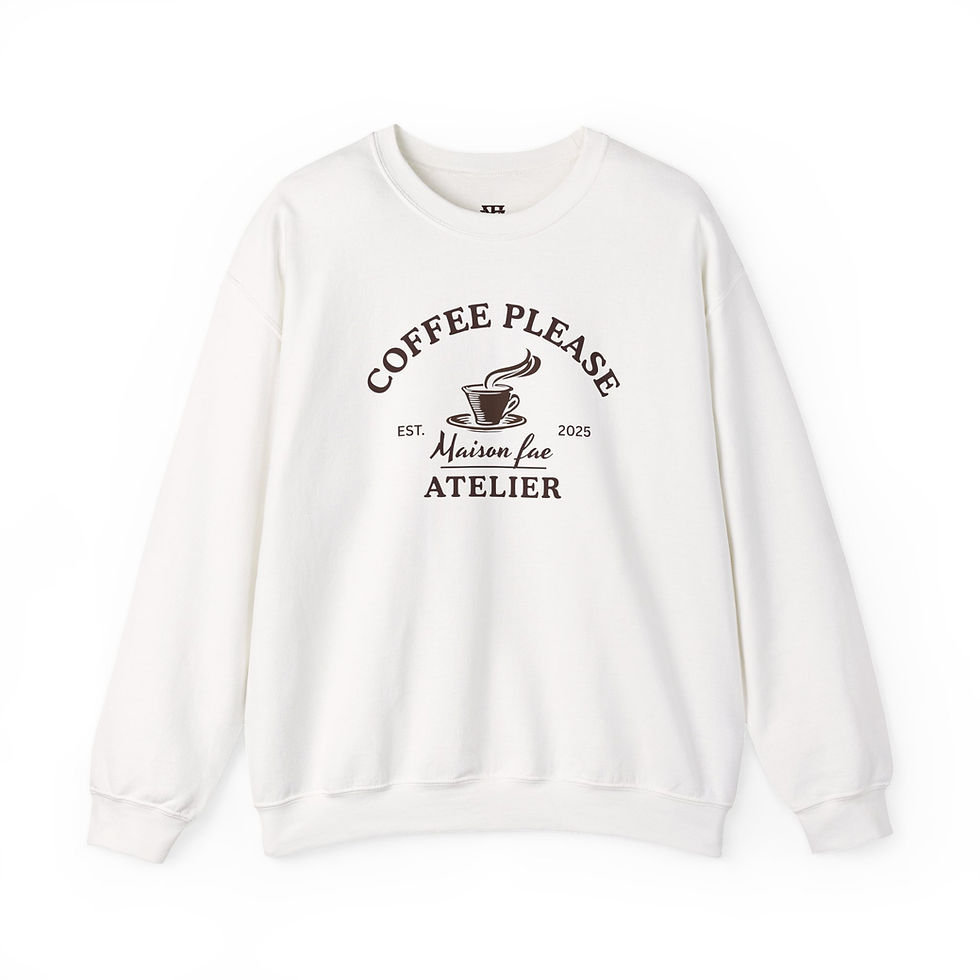 Thumbnail: Coffee Please Unisex Sweatshirt