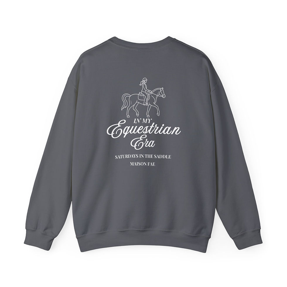 Thumbnail: In My Equestrian Era — Sweatshirt