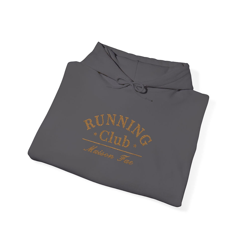 Thumbnail: Running Club Unisex Hoodie(Embroidery)