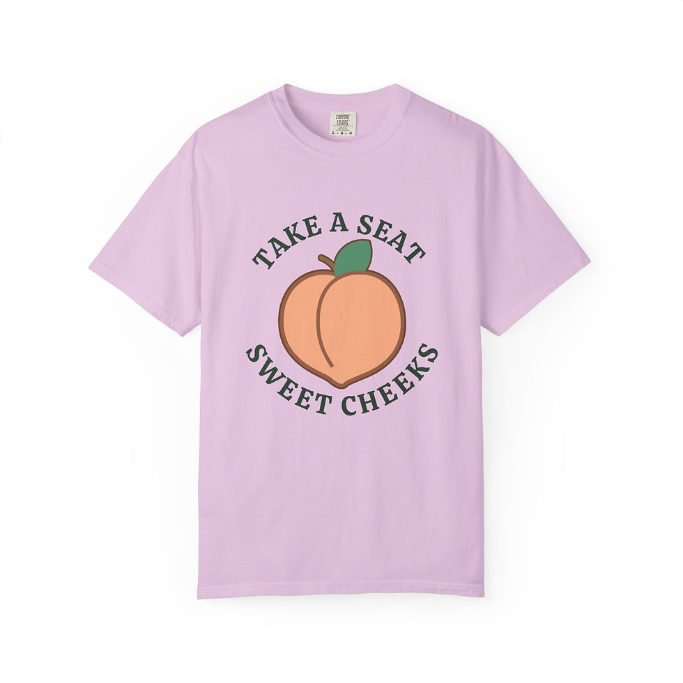 Thumbnail: Peachy Unisex T-Shirt (Vintage Tee)