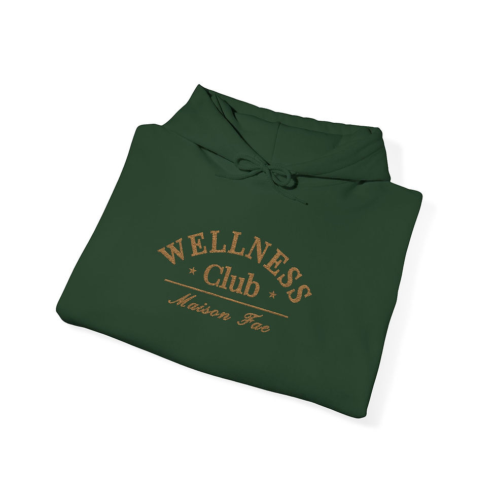 Thumbnail: Wellness Club — Unisex Hoodie( Embroidery)