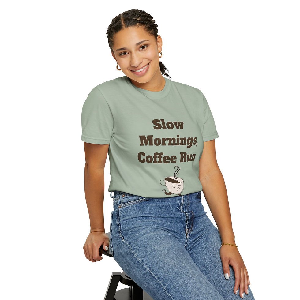 Thumbnail: Slow Mornings Coffee Run Vintage T-Shirt