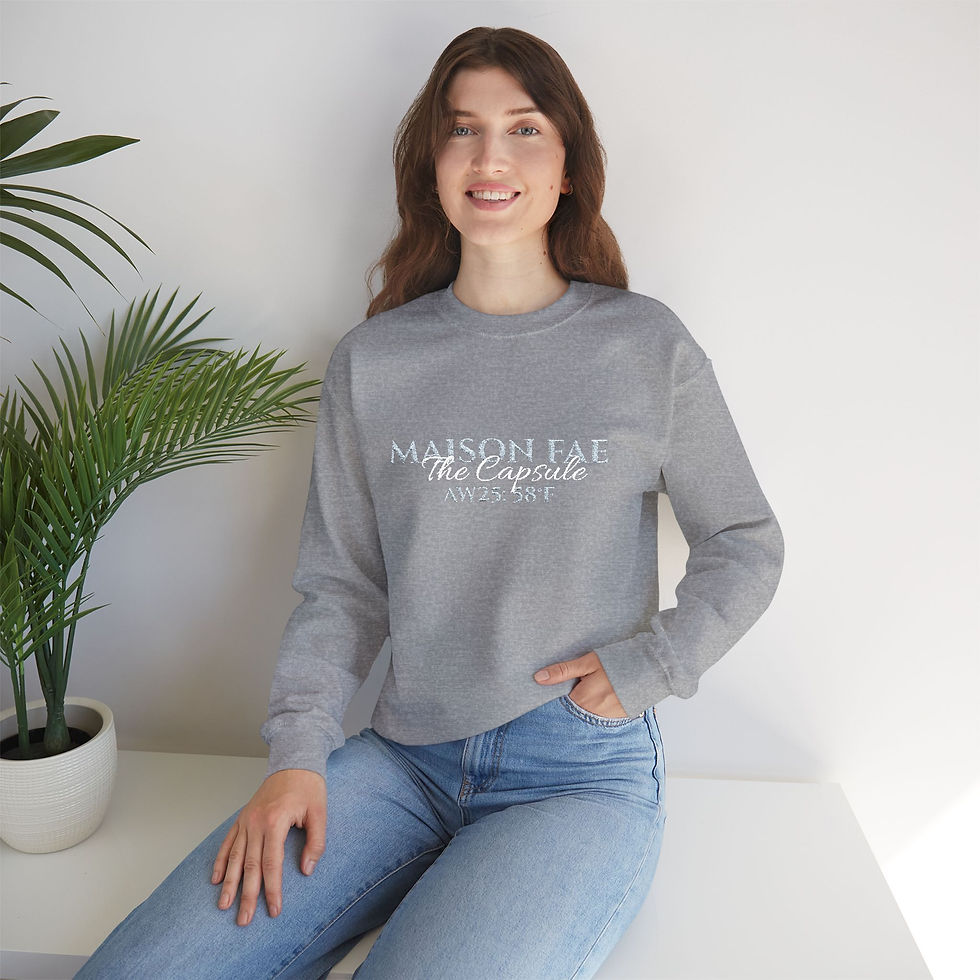 Thumbnail: Maison Fae – The Capsule Embroidered Sweatshirt