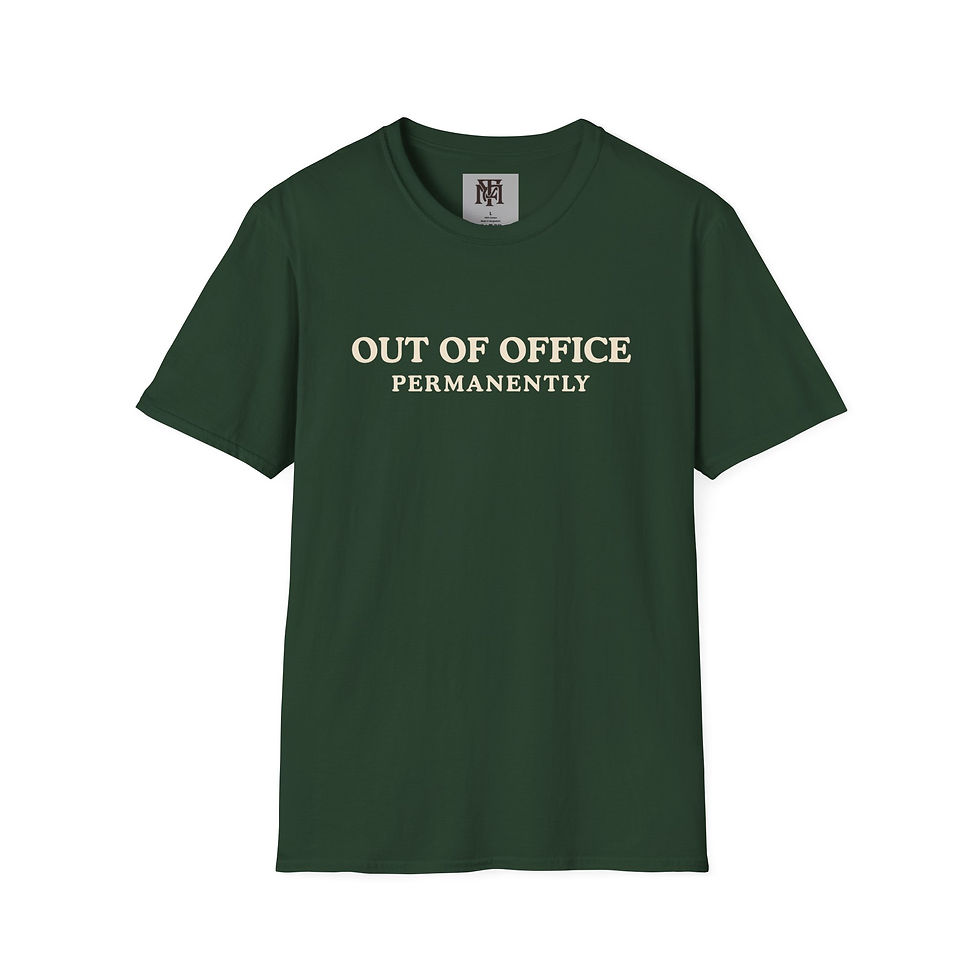 Thumbnail: Out of Office Permanently Unisex T-Shirt
