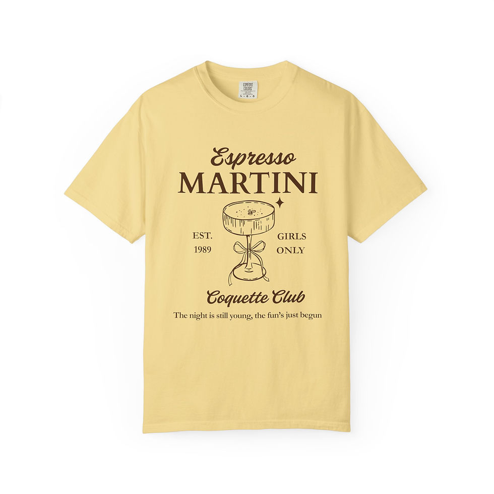 Thumbnail: Espresso Martini Unisex Vintage T-Shirt