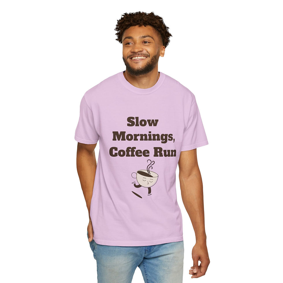Thumbnail: Slow Mornings Coffee Run Vintage T-Shirt