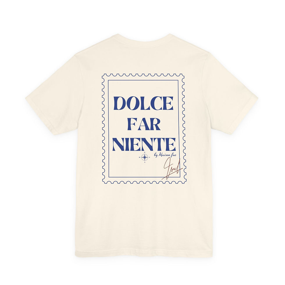 Thumbnail: Dolce Far Niente Unisex Tee