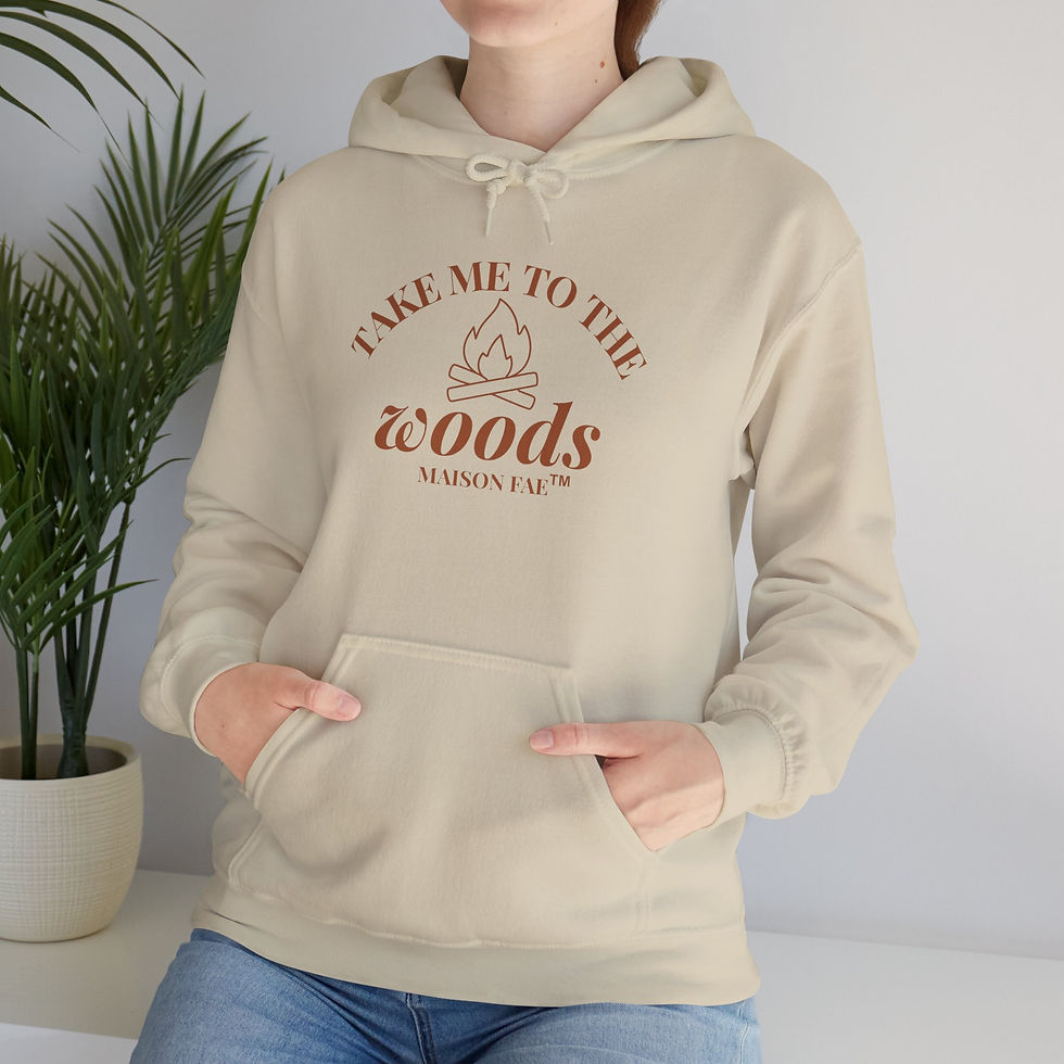 Thumbnail: Take Me To The Woods Unisex Hoodie