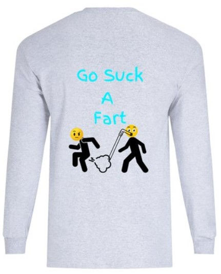 Thumbnail: Unisex Long Sleeve Suck A