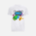 paint, splatter, blue, red, purple, yellow, pink, green, emoji, present, omg, bones, cloud, cartoon, men's t-shirt