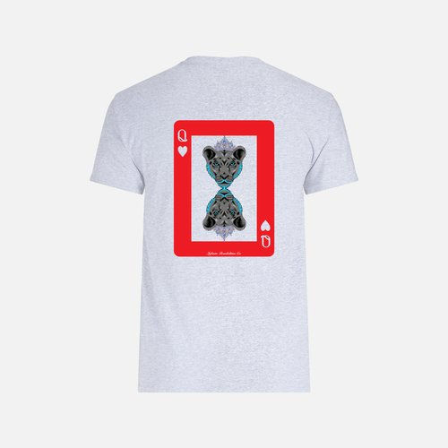 Thumbnail: Queen Card - Grey Shirt