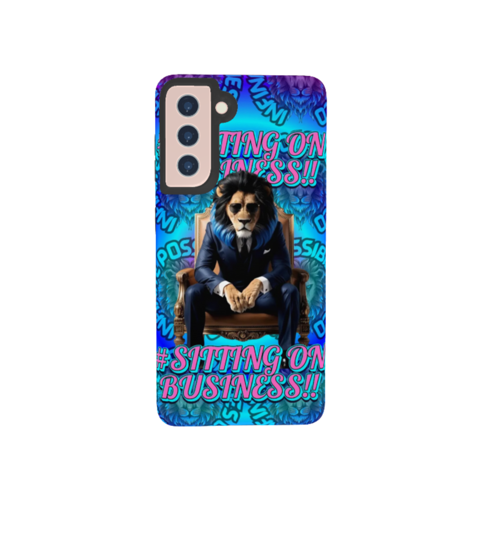 Limited Edition IPCO Sitting On Business Samsung Phone Case 1