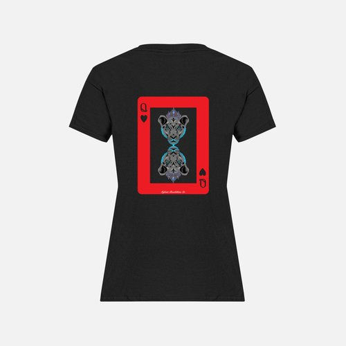 Thumbnail: Queen Card - Black Shirt
