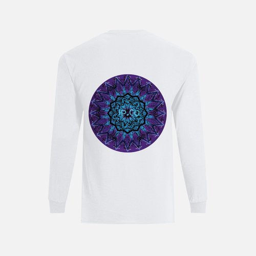 Thumbnail: Unisex Purple & Blue IP Logo Long Sleeve Shirt