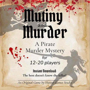 Mutiny & Murder pirate mystery for 10-20 people