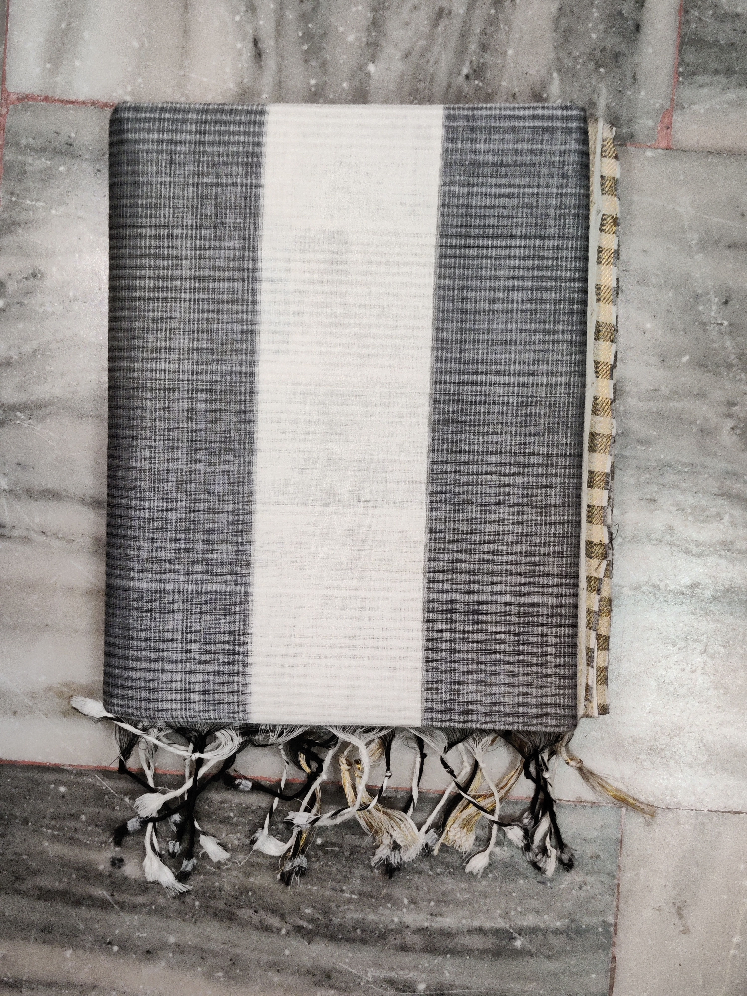 Mangalgiri Mirsing Nizam bordered Cotton Saree