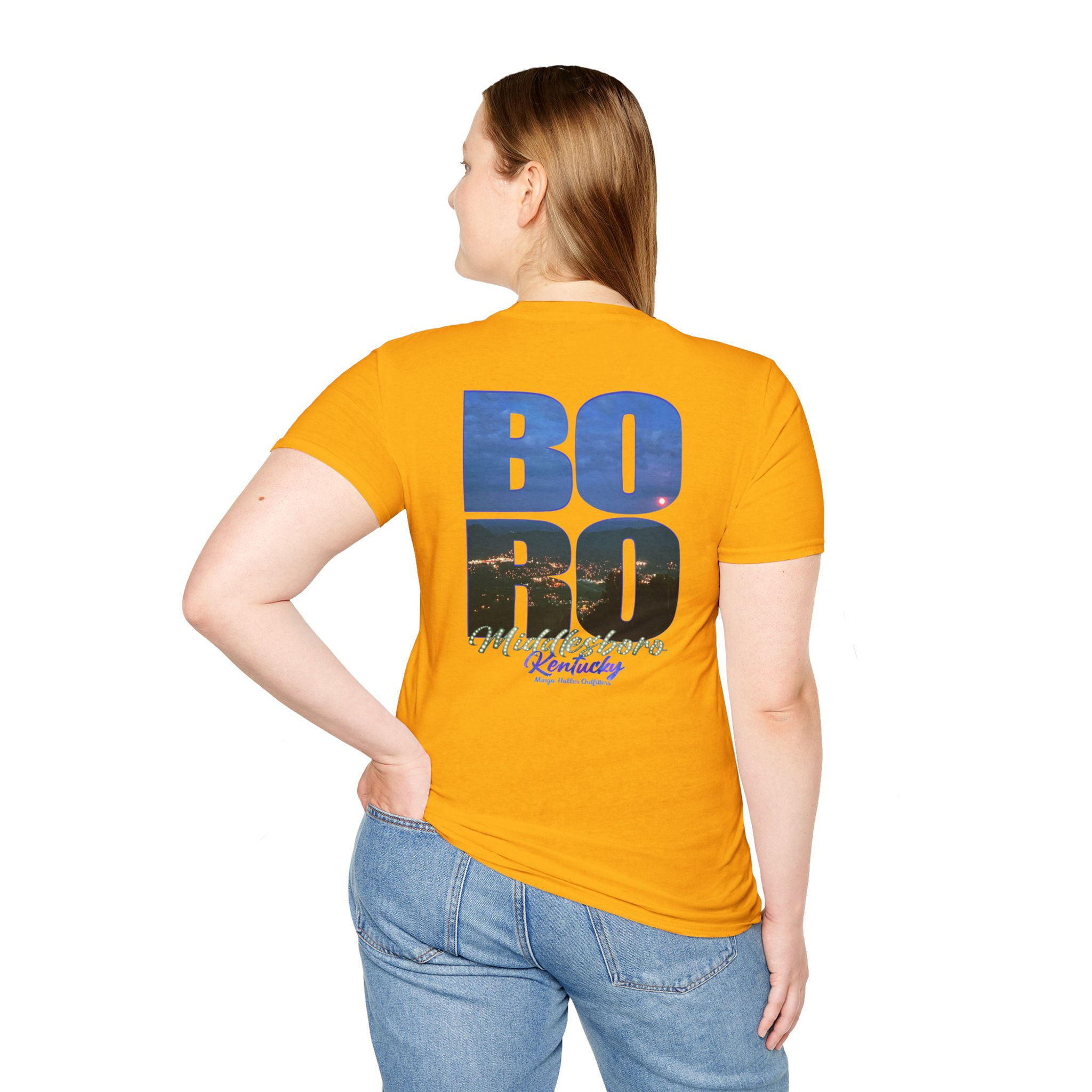 Middlesboro, KY "BORO" Strawberry Full Moon T-Shirt