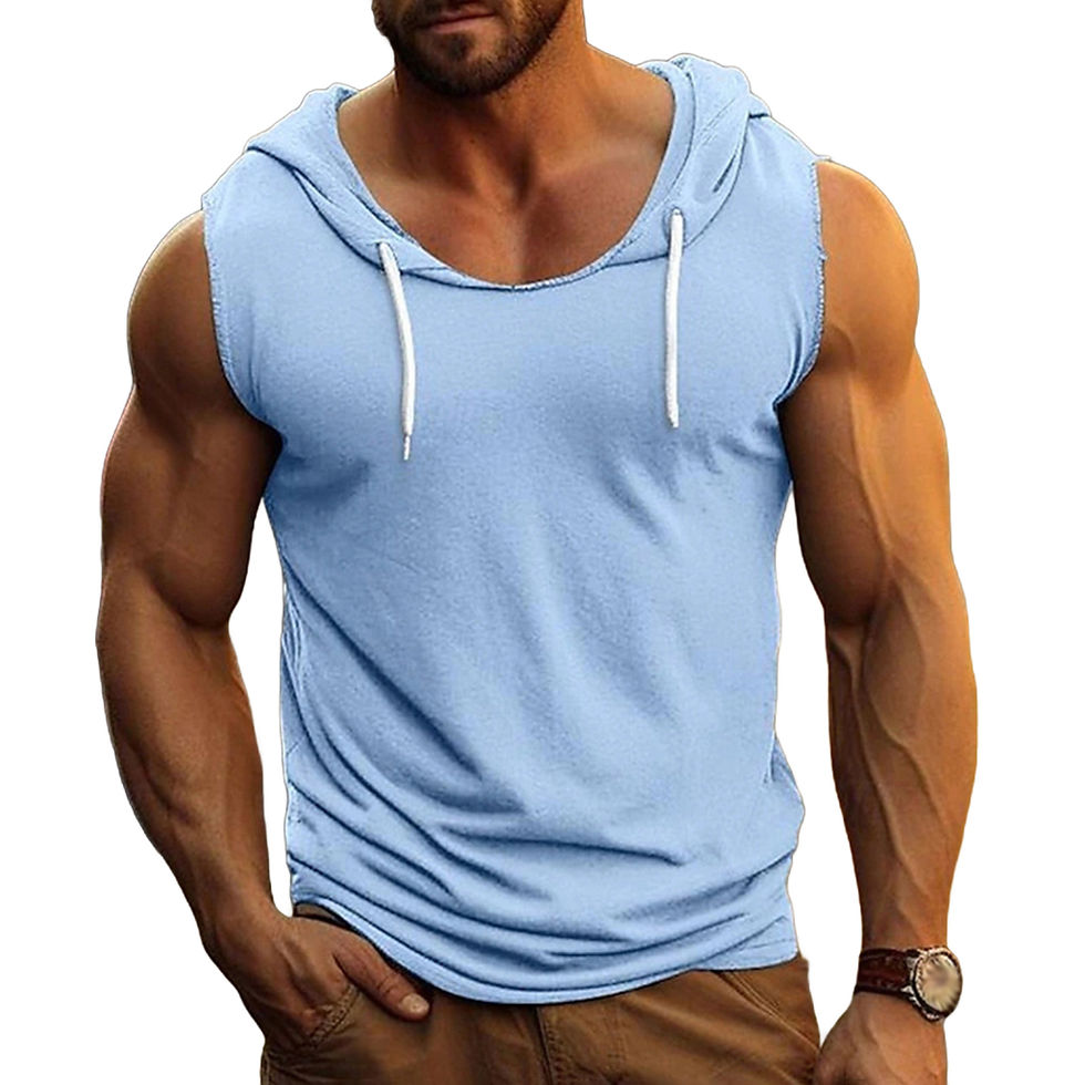 Miniatura: camiseta gym hombre Non-Fading Washable Tank Tops Summer Men Costume Men Shirt D