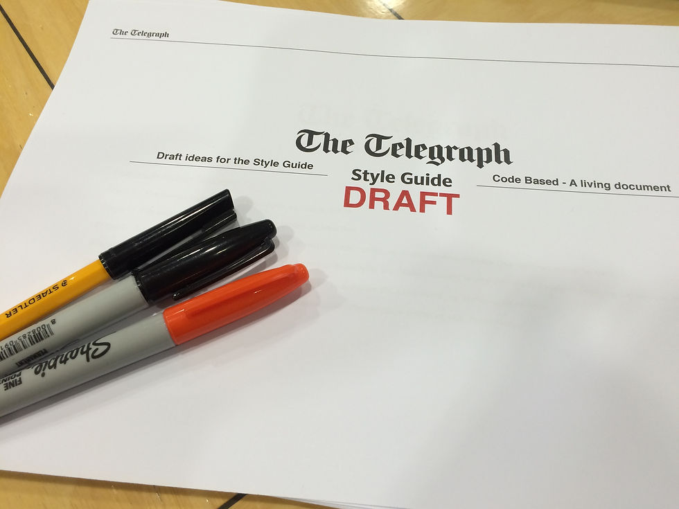 Telegraph Style Guide