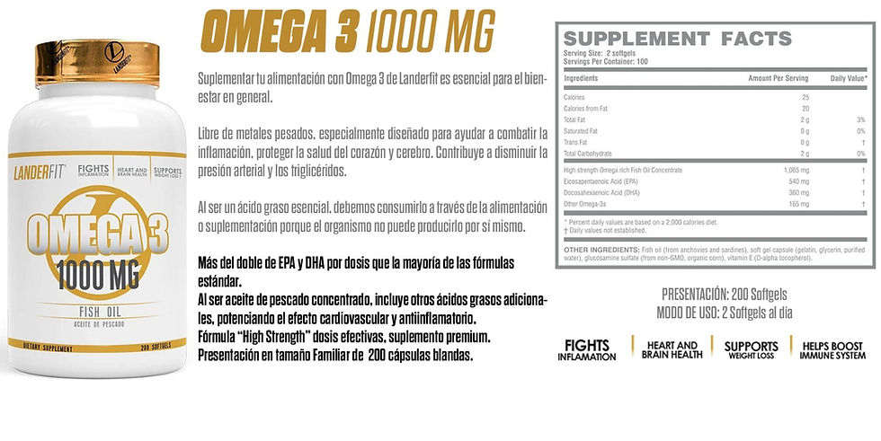 LANDER FIT OMEGA 3