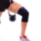 rodillera tubular neopreno negro