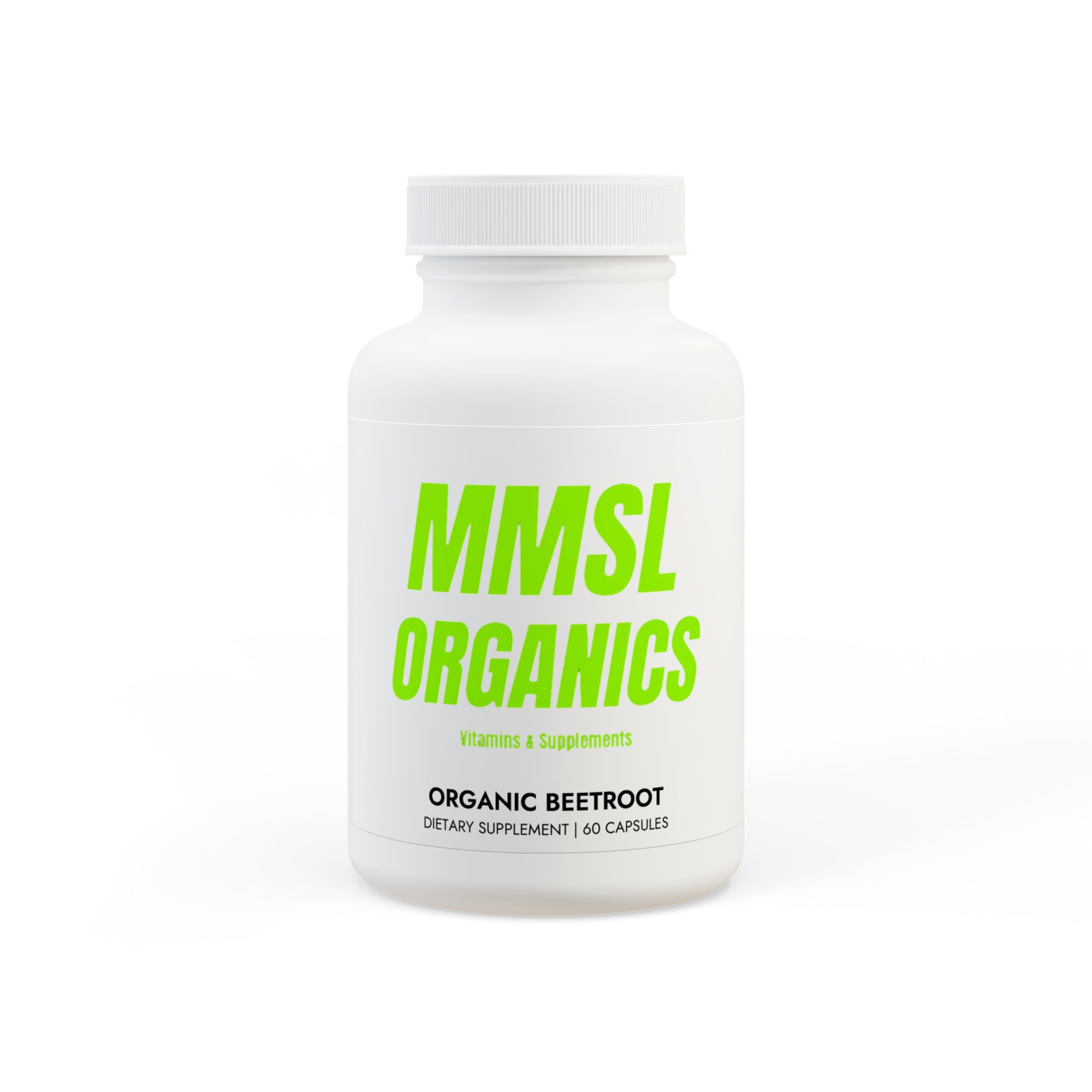 MMSL ORGANICS Beetroot Supplement (60 Capsules)
