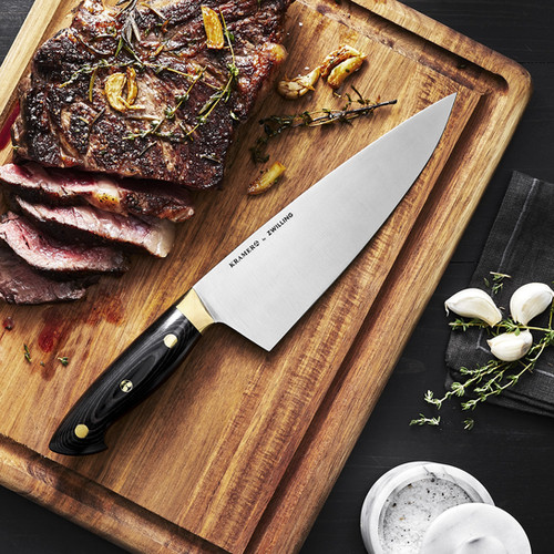 Zwilling Bob Kramer Carbon Steel Chef's Knife | Carolina Edge