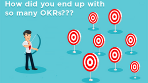 Common causes for having way too many OKRs!