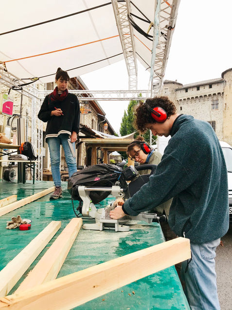 Collectif Pourquoi Pas aménagement Chalmazel-Jeansagnière Place Talaru