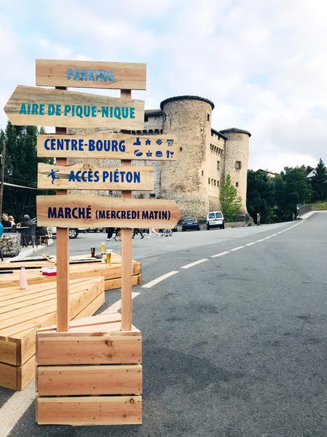 Collectif Pourquoi Pas aménagement Chalmazel-Jeansagnière Place Talaru