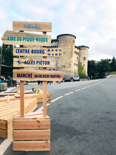 Collectif Pourquoi Pas aménagement Chalmazel-Jeansagnière Place Talaru