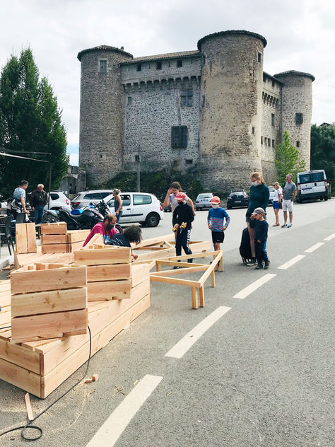 Collectif Pourquoi Pas aménagement Chalmazel-Jeansagnière Place Talaru