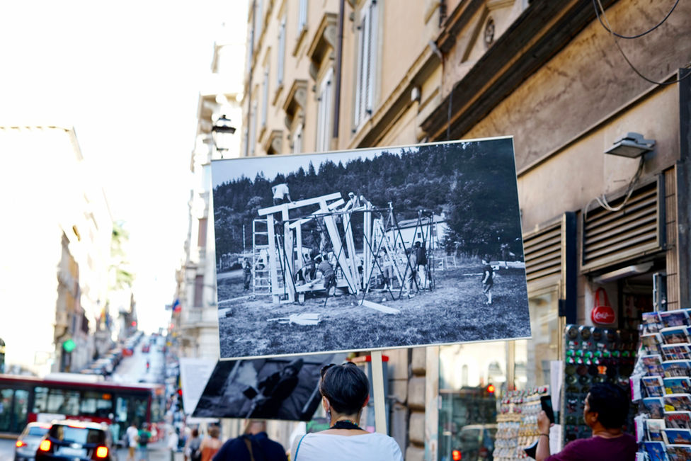 Collectif Pourquoi Pas aménagement Saint-Thurin Abri de Fortune