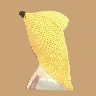 Crochet Banana Hat