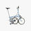 Thumbnail: Brompton 2022 C Line Explore Cloud Blue