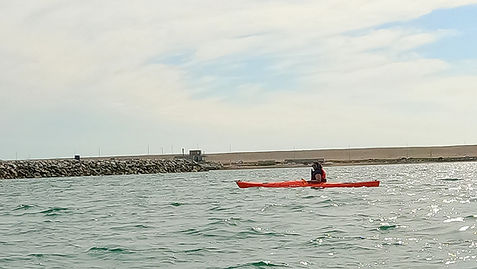 Komal Sea Kayaing in Portland Harbour