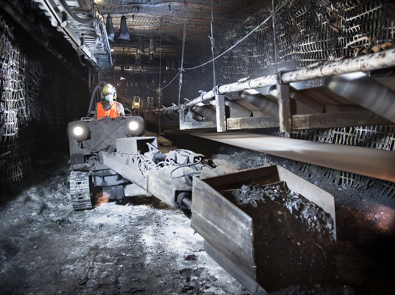 Underground Mining Scene