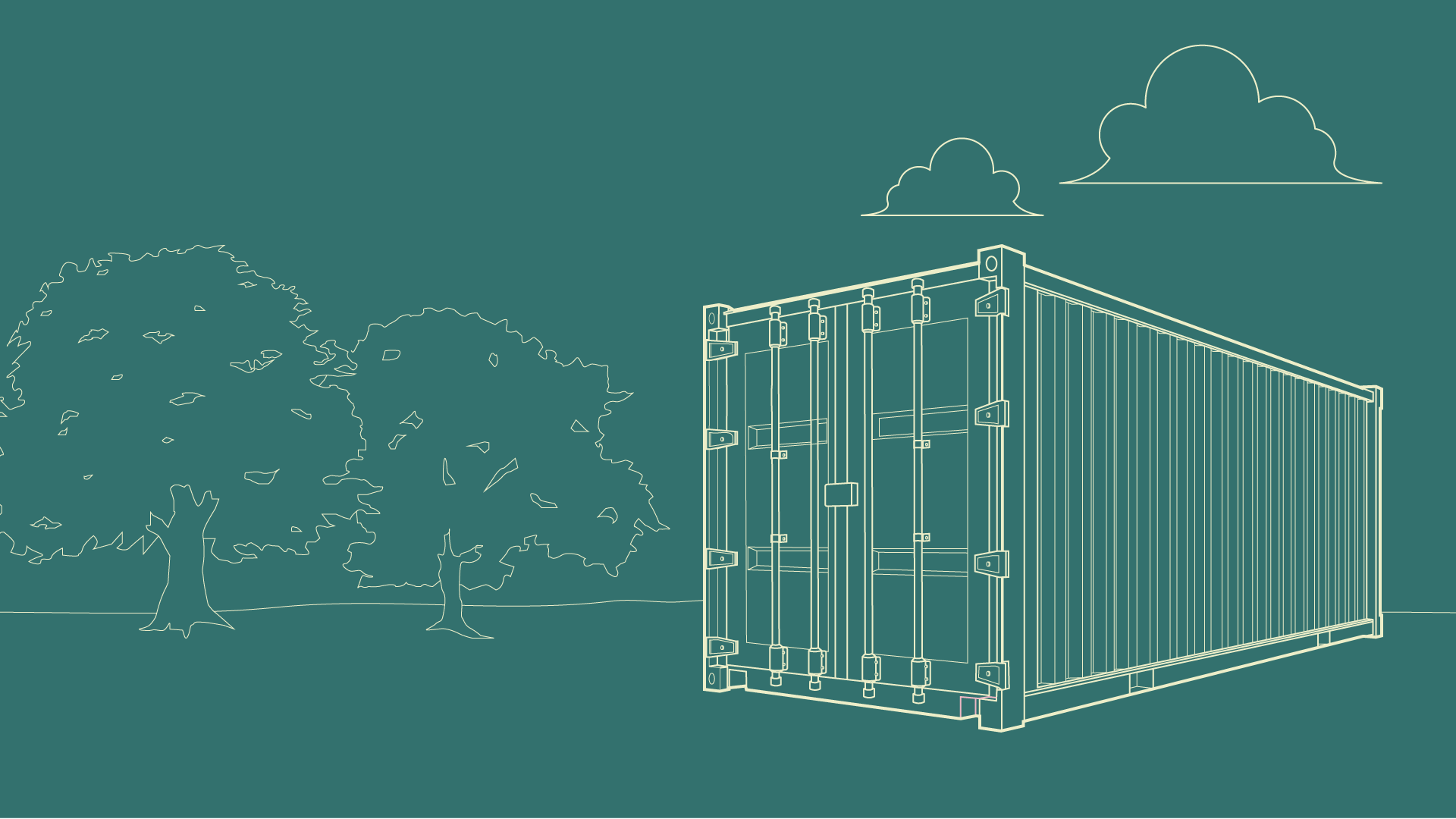 keep storage container storage Lower Bowden Farm, Bowden Road