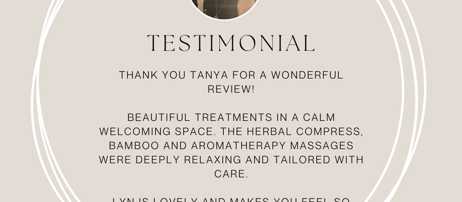 It truly makes me happy to know that my treatments have a positive impact. Thank you.