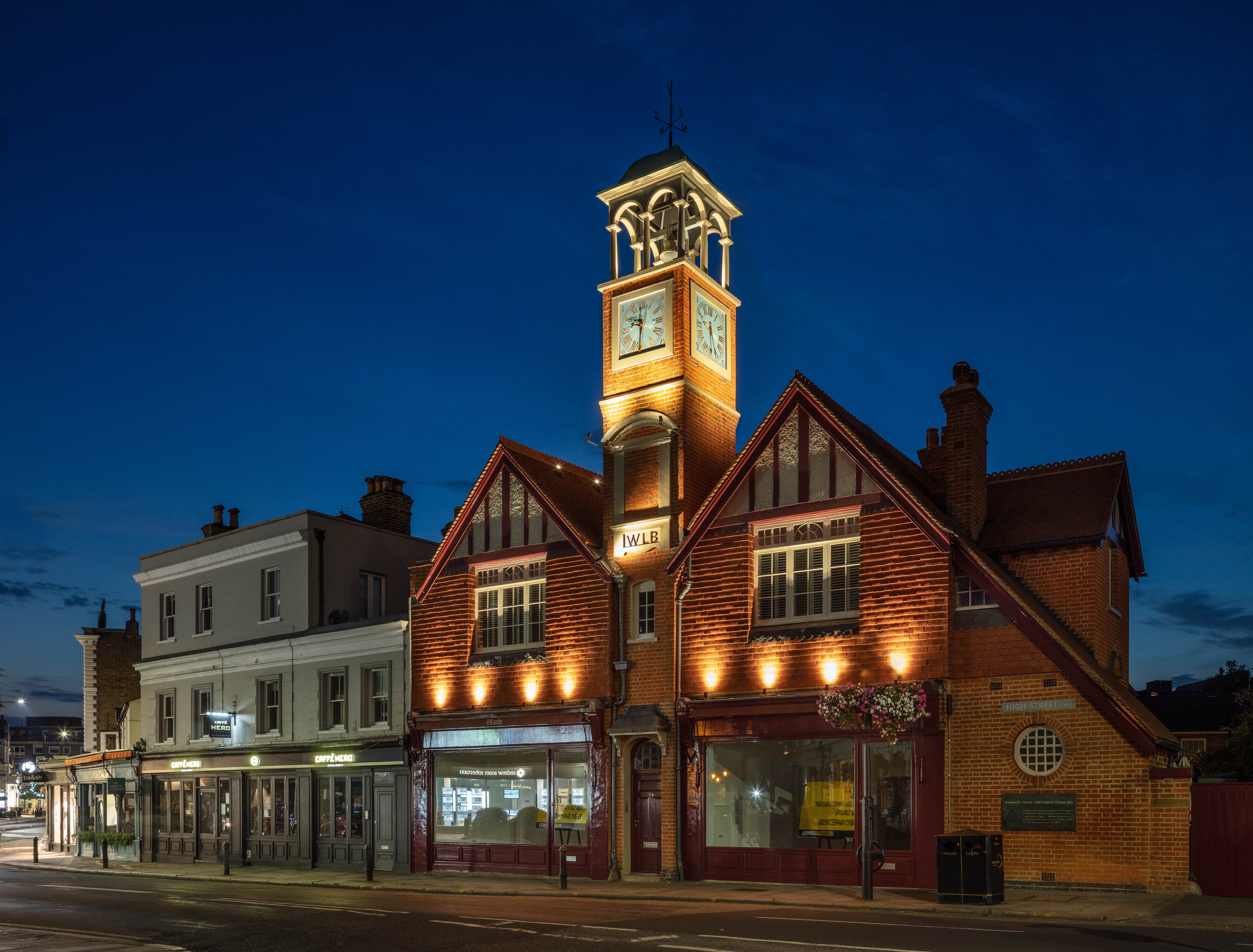 Holden Ford — Restoration of the Grade II listed Clock Tower in Wimbledon Village by Holden Ford Architects.
