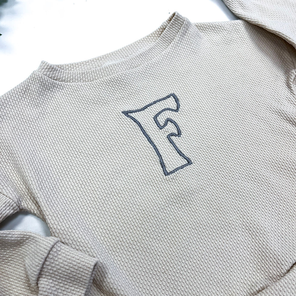 Thumbnail: 2-3 Years Beige Waffle Jumper "F"