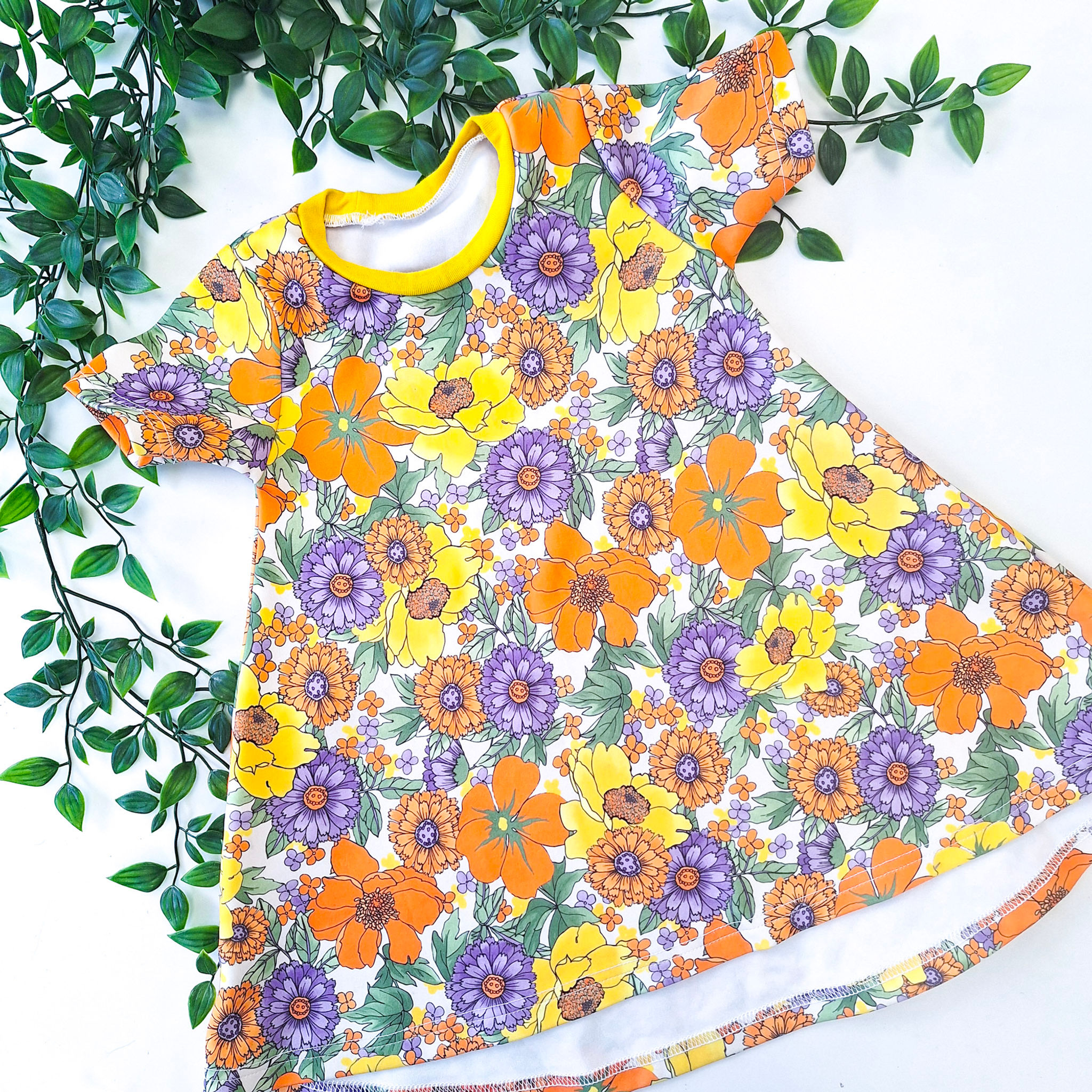 1-2 Years Summer Floral Dress (WSS)