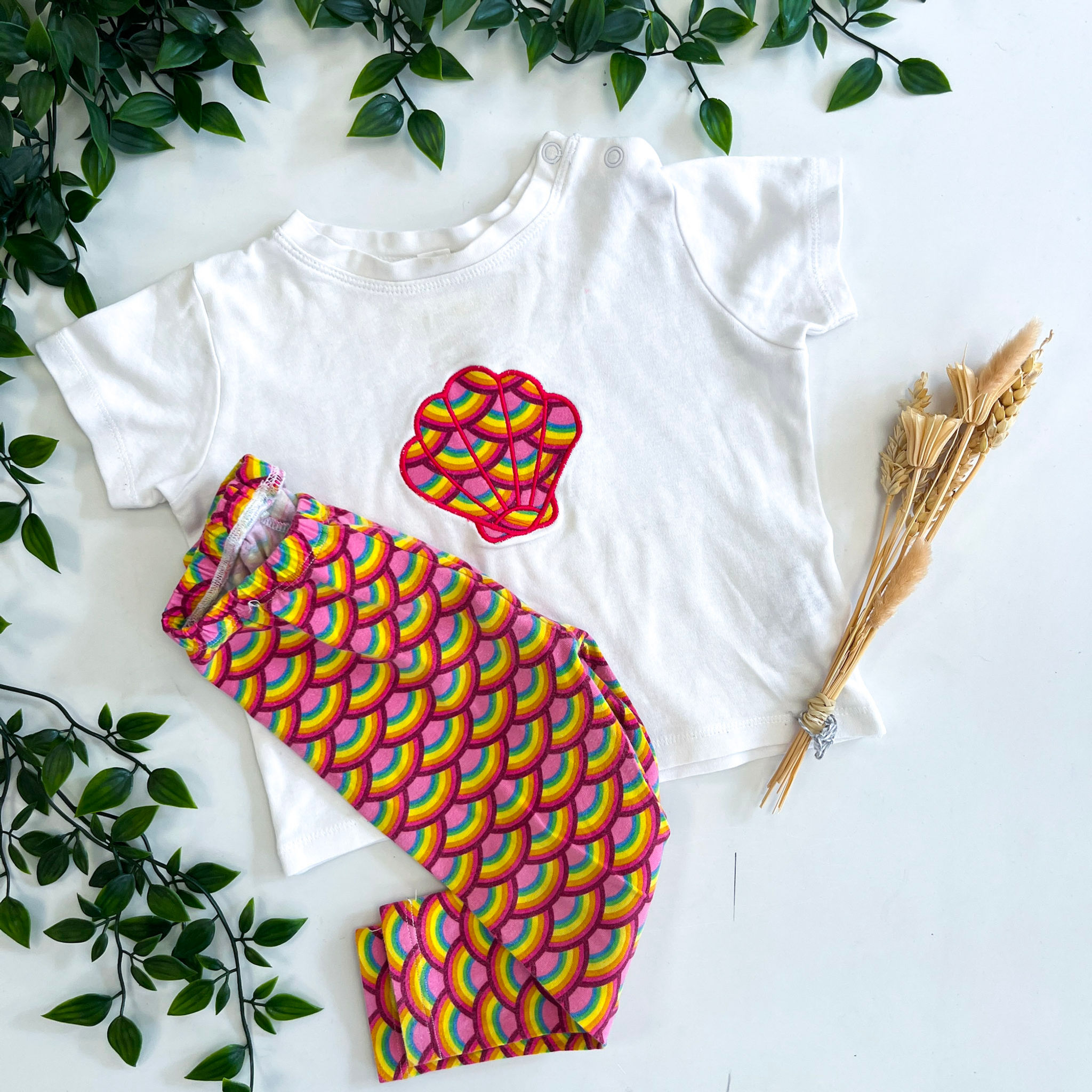 1-2 Years Mermaid Scales Set^