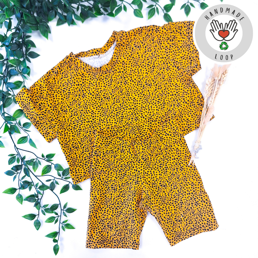 3-4 Years Mustard Crop Top Set* (MAS)