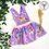 Thumbnail: 6-12 Months Purple Pony Pini Dress *
