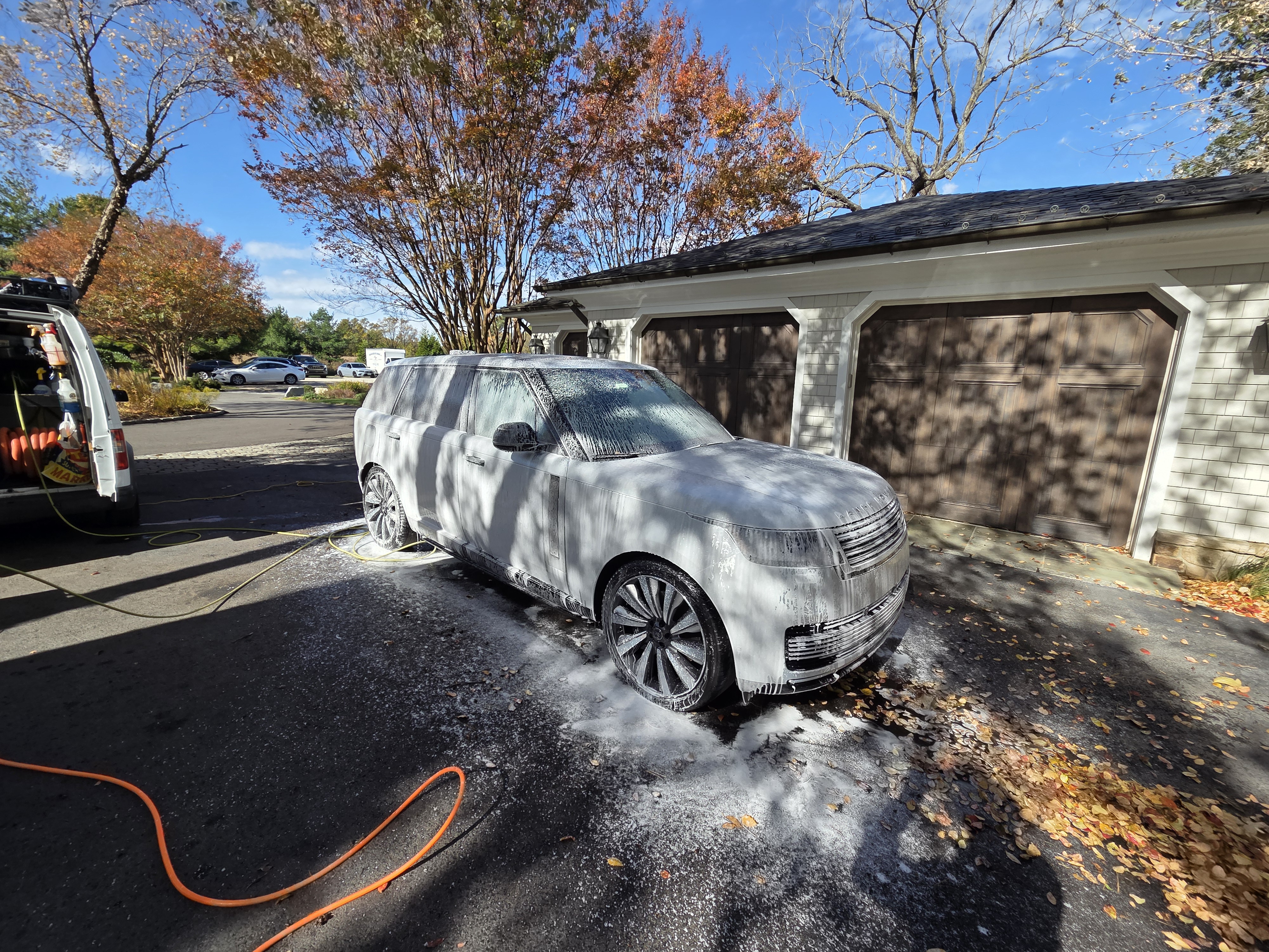 Detailed car exterior
